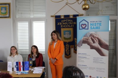 Održana završna konferencija projekta „Mobilni tim Niste sami“