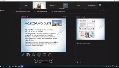 Predstavljen EU projekt „Moje zdravo dijete“  Zavoda za javno zdravstvo i Doma zdravlja Zadarske županije