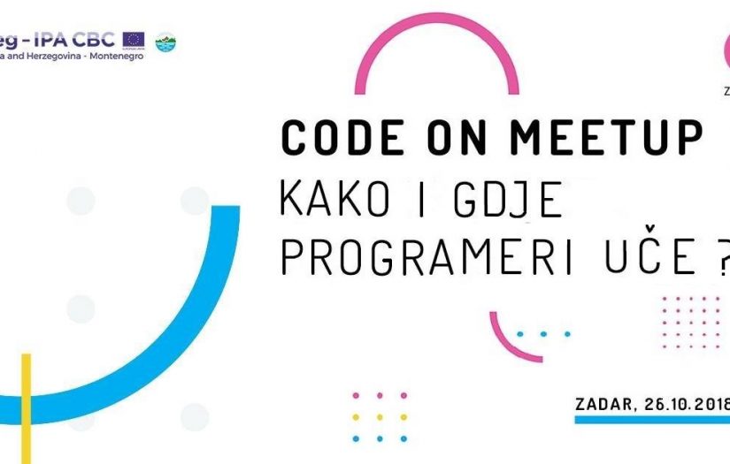 Code On MeetUp: Kako i gdje programeri (ne) uče?