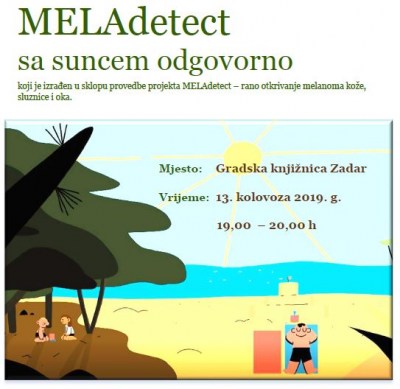 Poziv na promociju edukativnog filma “MELAdetect sa suncem odgovorno”